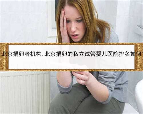 代孕大学生经历，北京捐卵者机构,北京捐卵的私立试管婴儿医院排名如何？有